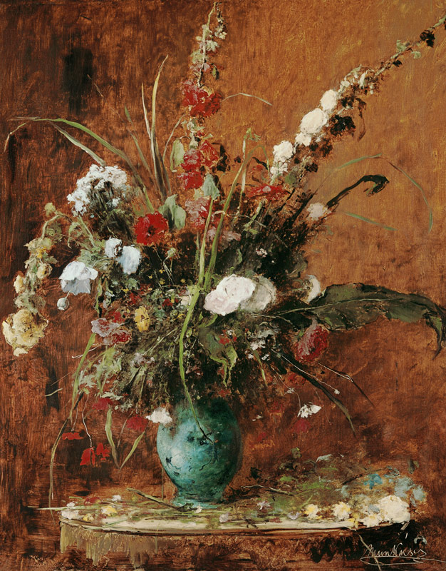 Blumenstilleben von Mihály Munkácsy