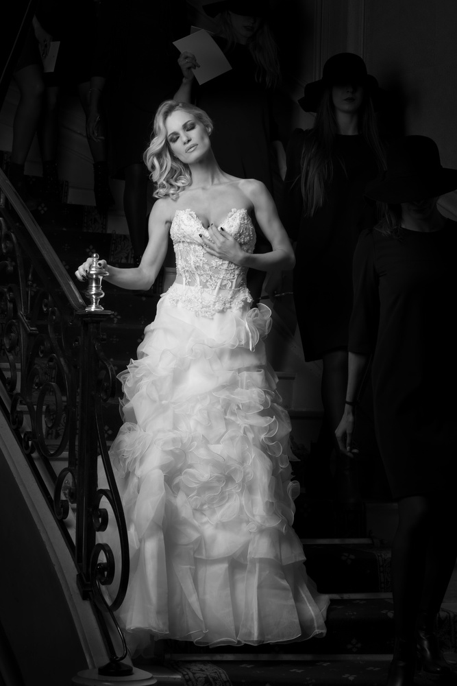 Alexia en blancs von Mike Kreiten