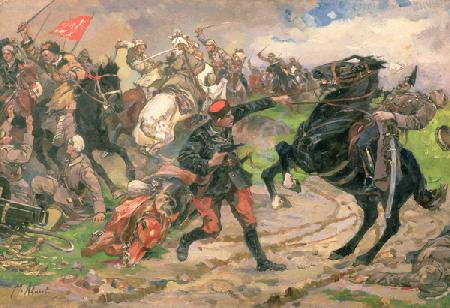 The Red Dundich in Combat