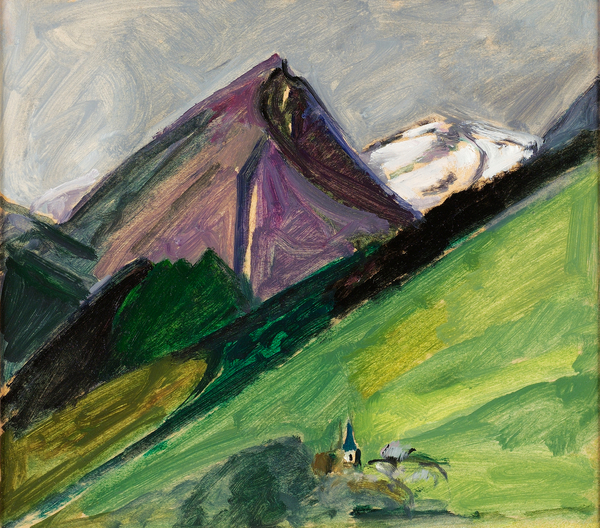 Eglise de montagne, c von Mildred Bendall