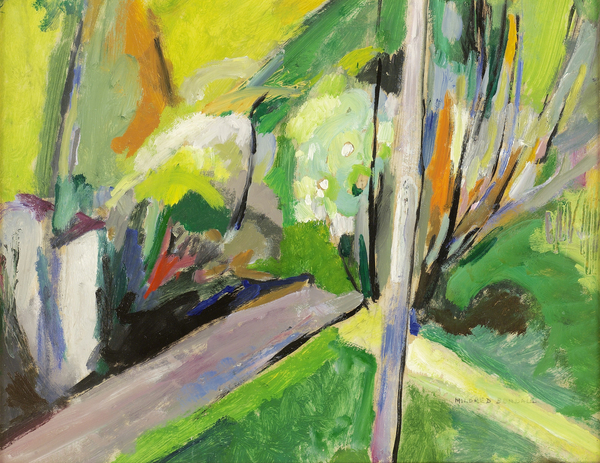 The country path, c von Mildred Bendall