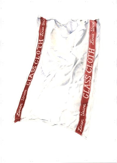 Glass Cloth, 2004 (w/c on paper)  von Miles  Thistlethwaite