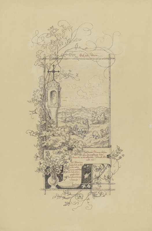 Auf der Wiese von Minna Roberth