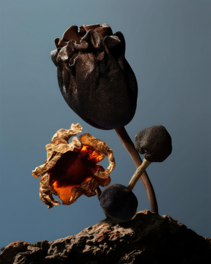 Still Life Flowers No2 von Minorstep