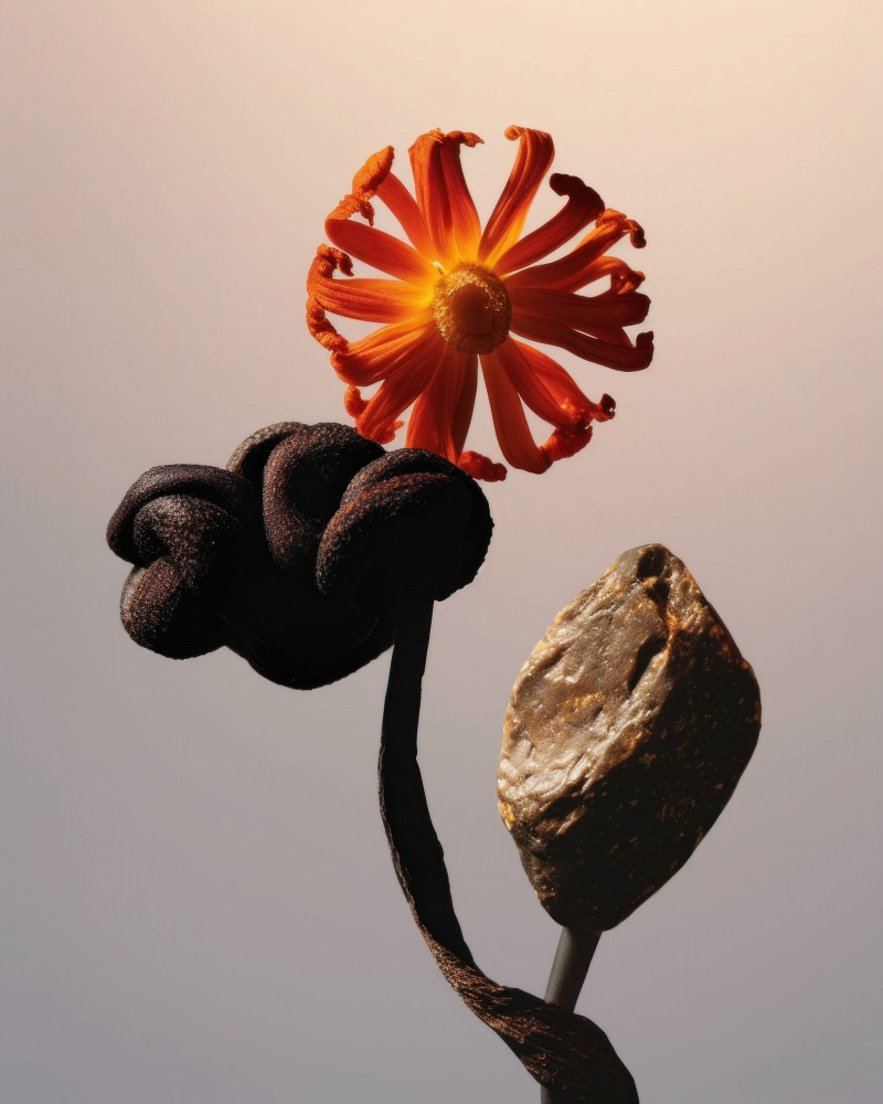 Still Life Flowers No3 von Minorstep