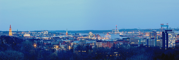 Nachtpanorama von Momme Hansen