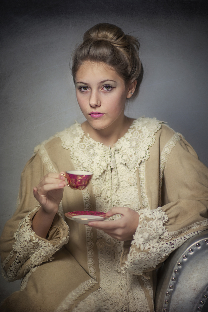 Tea time von Monika Vanhercke
