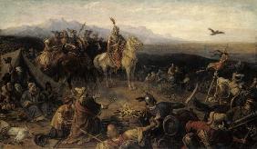 Landnahme Die Magyaren erreichen um das Jahr 900 ihr heutiges Siedlungsgebiet