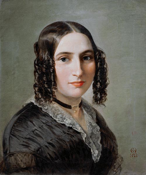 Fanny Hensel von Moritz Daniel Oppenheim