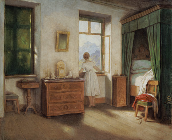 Die Morgenstunde. von Moritz von Schwind