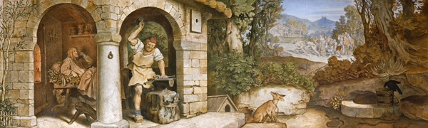 The Blacksmith of Ruhla von Moritz von Schwind