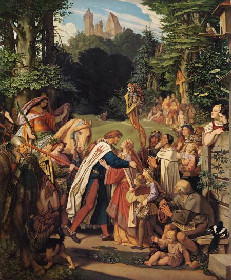 Die Rückkehr des Grafen von Gleichen.