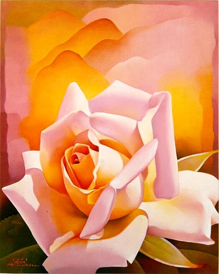 The Rose, 2003 (oil on canvas)  von Myung-Bo  Sim