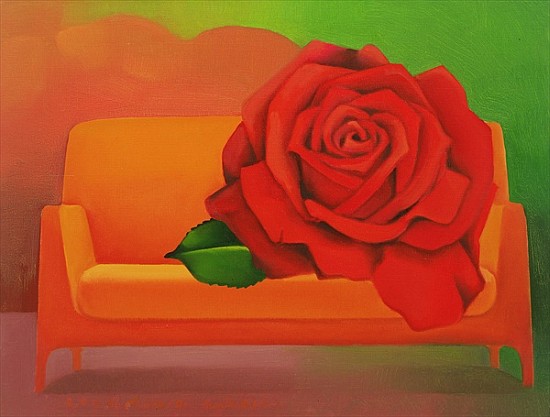 The Rose, 2004 (oil on canvas)  von Myung-Bo  Sim