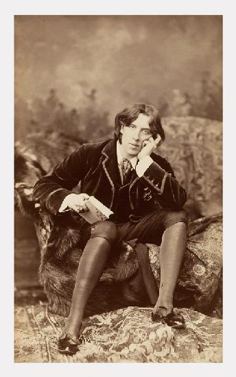 Portrait of Oscar Wilde (1854-1900)
