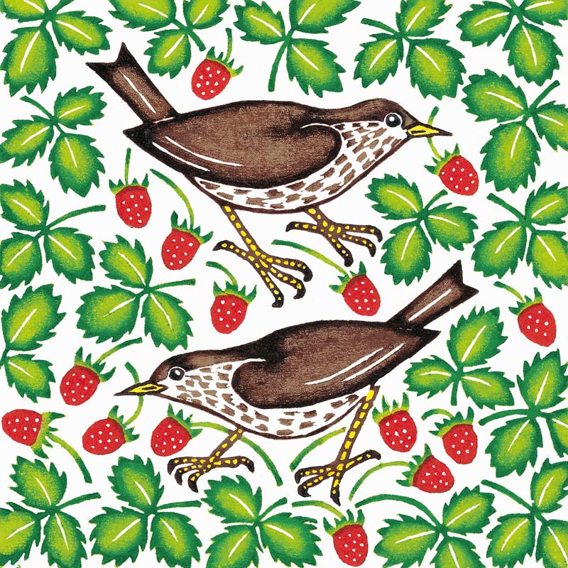 Strawberry Thieves von Nat  Morley