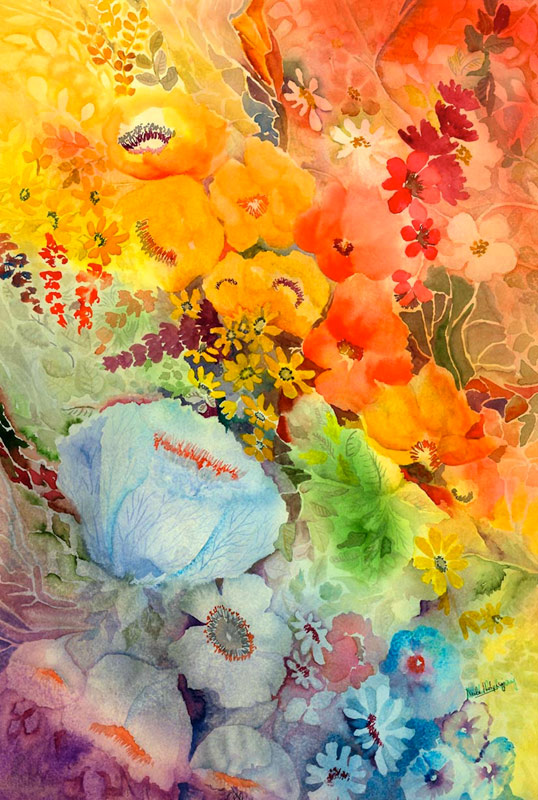 Blue Poppy von Neela Pushparaj