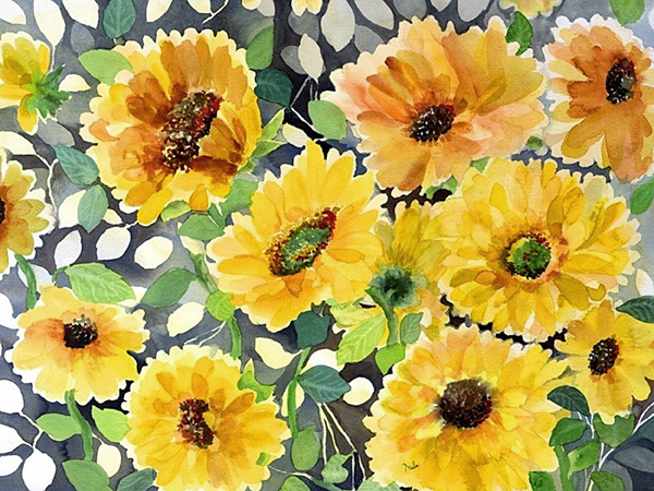 girasol von Neela Pushparaj