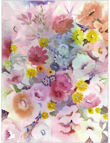 pink profusion von Neela Pushparaj