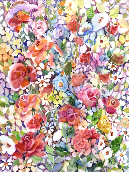 Roses do Ramble von Neela Pushparaj