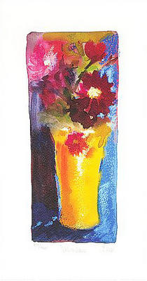 Yellow Vase von Nel Whatmore