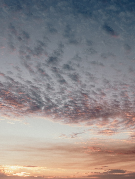 Himmel bei einem Sonnenuntergang über Camps Bay von Laura Nenz
