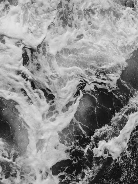 Südatlantik Meer Gischt von Laura Nenz