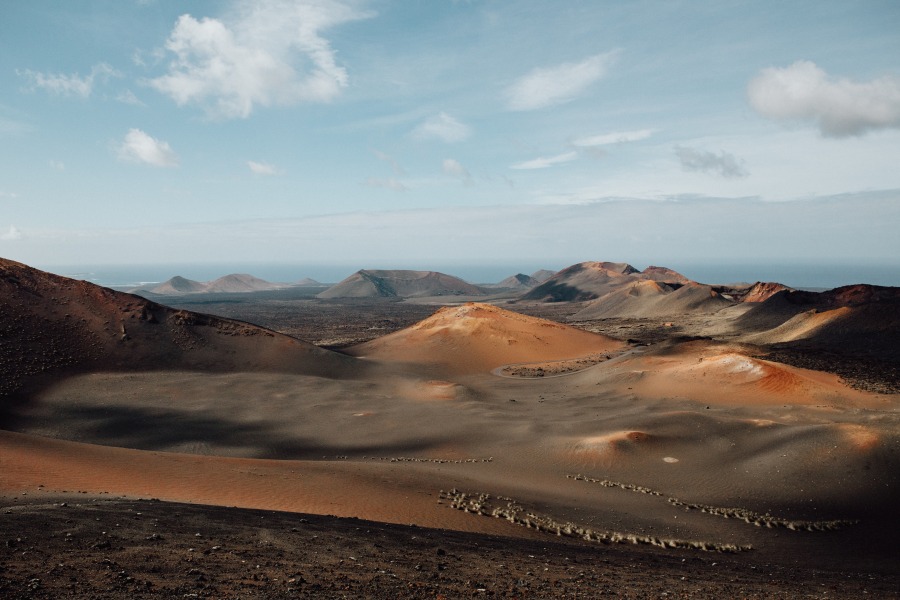 Vulkane auf Lanzarote von Laura Nenz