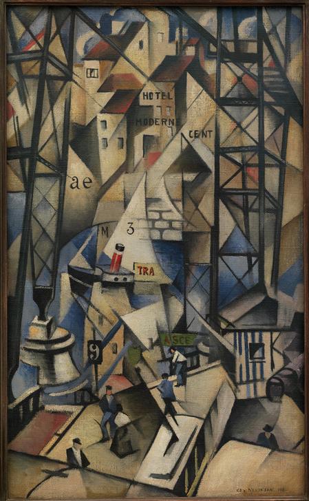 Der alte Hafen von Christopher R.W. Nevinson
