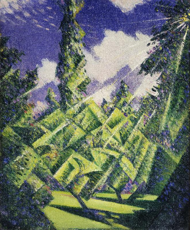 Die vier Jahreszeiten: Sommer von Christopher R.W. Nevinson