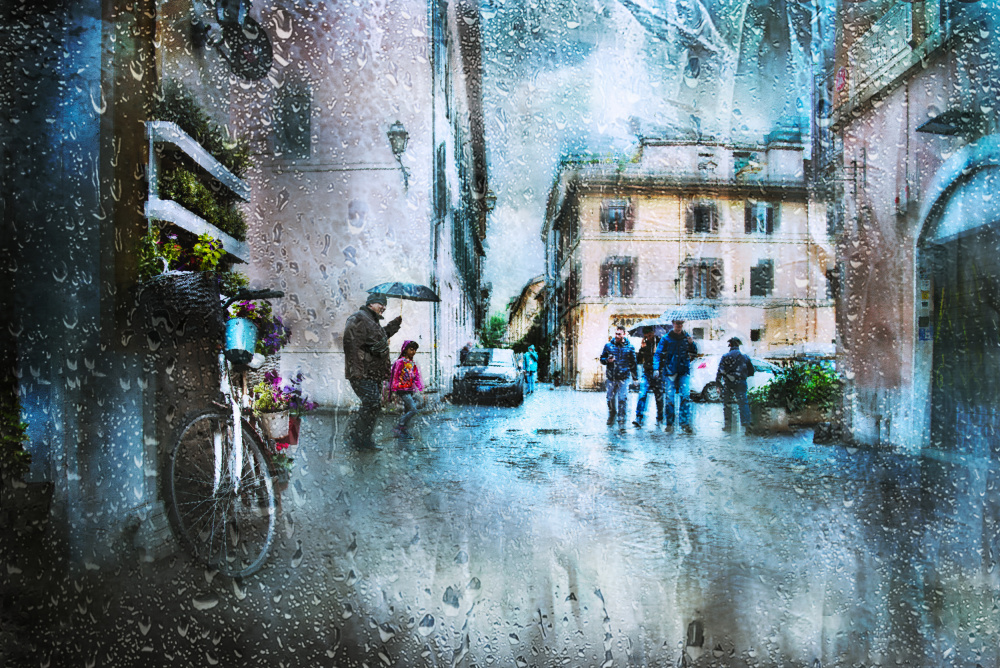 Via della Lungaretta von Nicodemo Quaglia