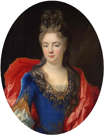 Bildnis der Prinzessin de Rohan, Anne-Genevieve of Levis-Ventadour 1695