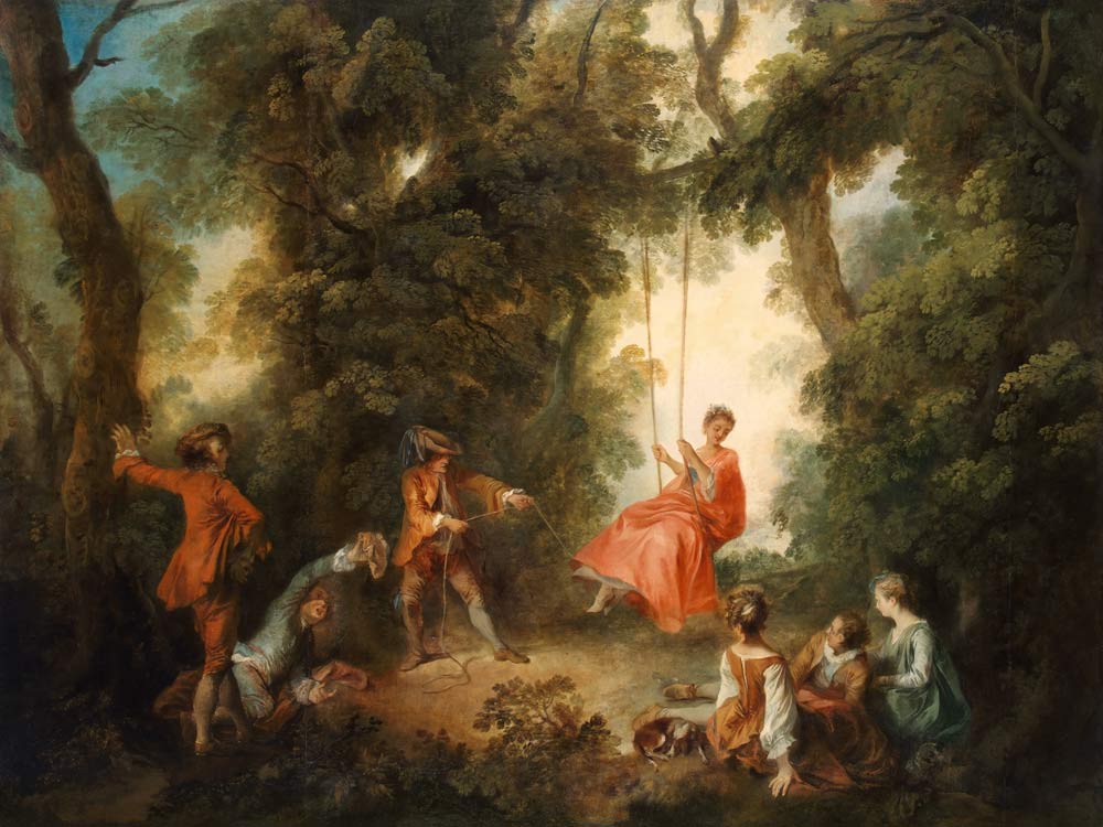Die Schaukel von Nicolas Lancret