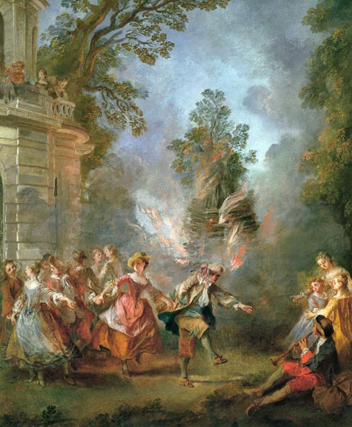 Das Feuer von Nicolas Lancret