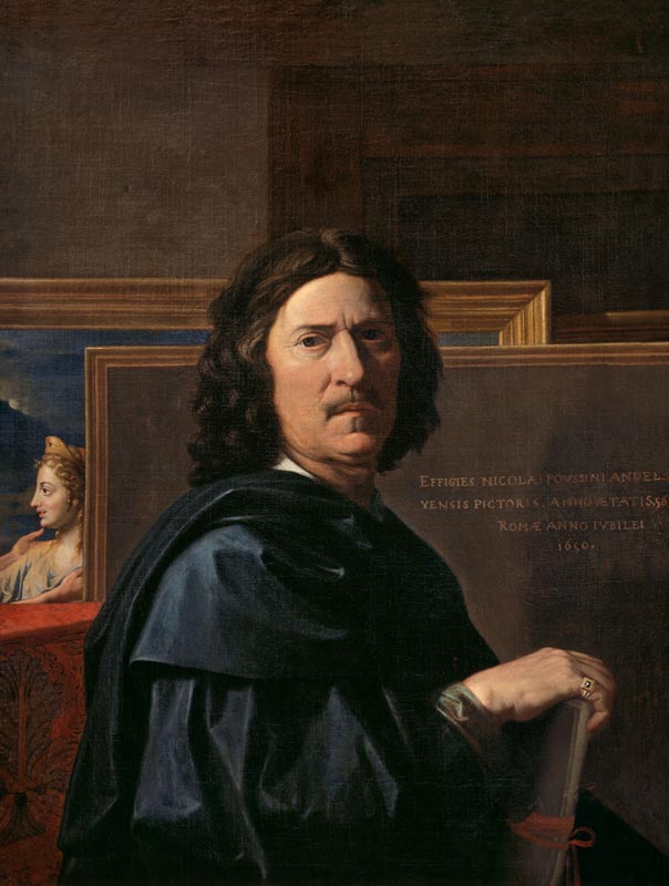 Selbstbildnis von Nicolas Poussin