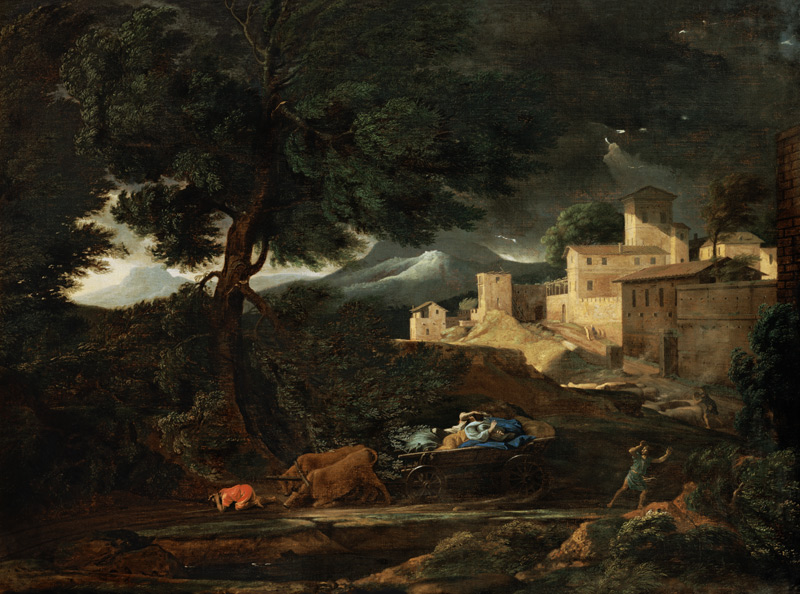 The Storm von Nicolas Poussin