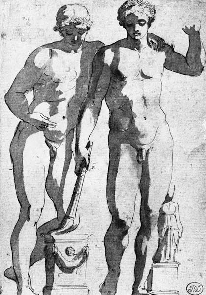 Poussin / Castor and Pollux von Nicolas Poussin