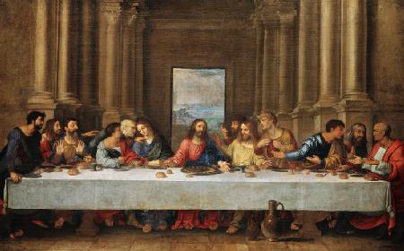 Das letzte Abendmahl - Kopie nach Leonardo da Vinci
