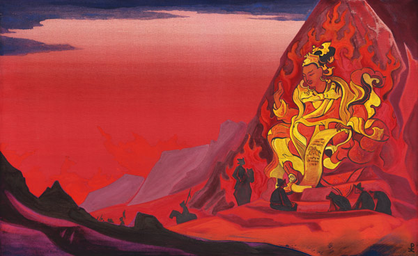 Befehl des Rigden Jyepo von Nikolai Konstantinow Roerich