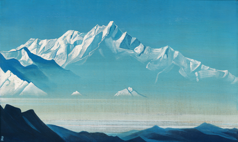 Die Fünf Schätze des großen Schnees (Zwei Welten) von Nikolai Konstantinow Roerich