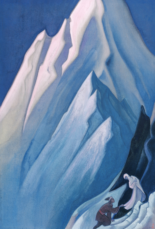 Die Leitende von Nikolai Konstantinow Roerich