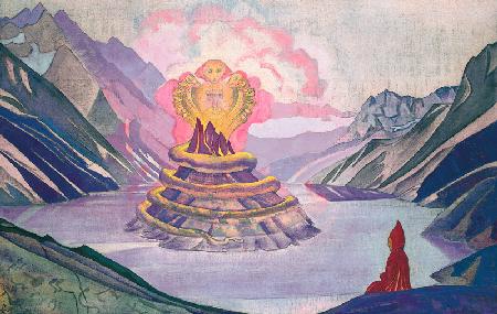 Nagarjuna, der Sieger über die Schlange