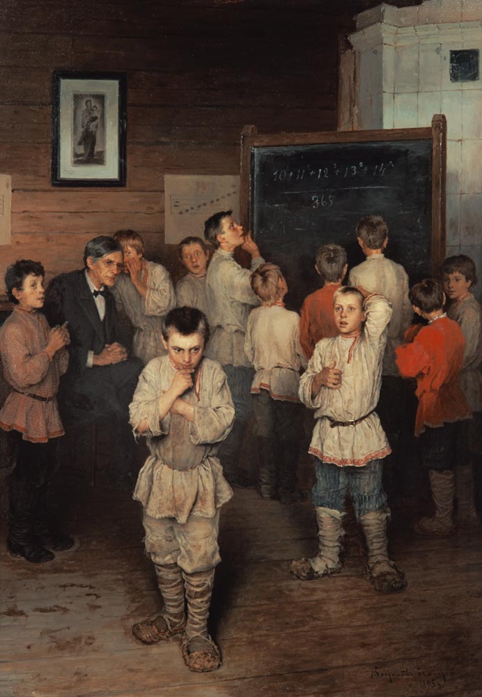 Kopfrechnen von Nikolai P. Bogdanow-Bjelski