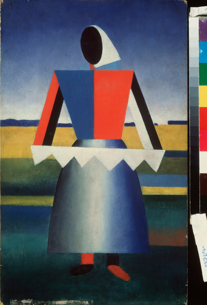 Woman with a saw-28 von Nikolaj Mihailovic Suetin