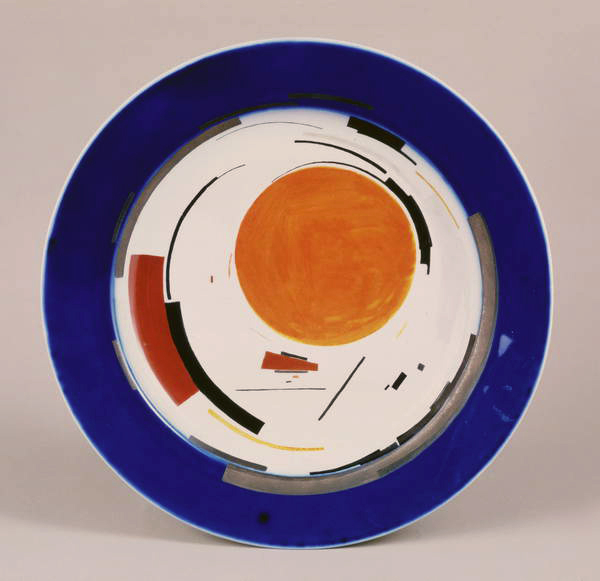 Suprematist plate von Nikolaj Mihailovic Suetin