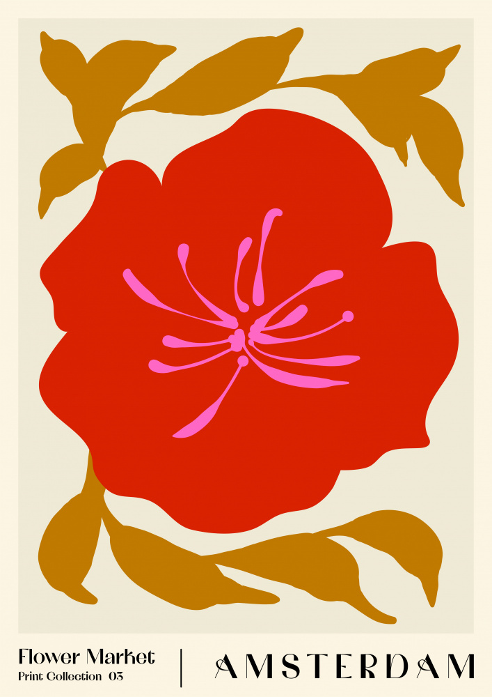 Flower Market. Amsterdam von NKTN