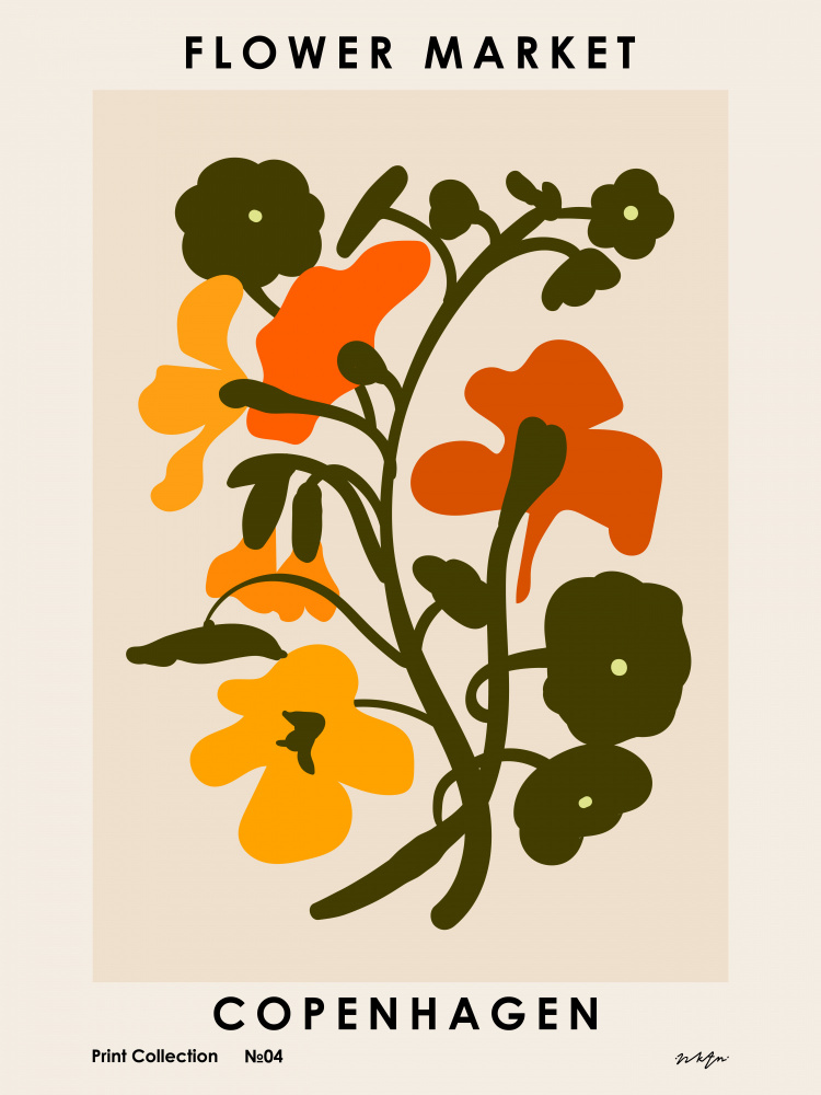 Flower Market. Copenhagen von NKTN