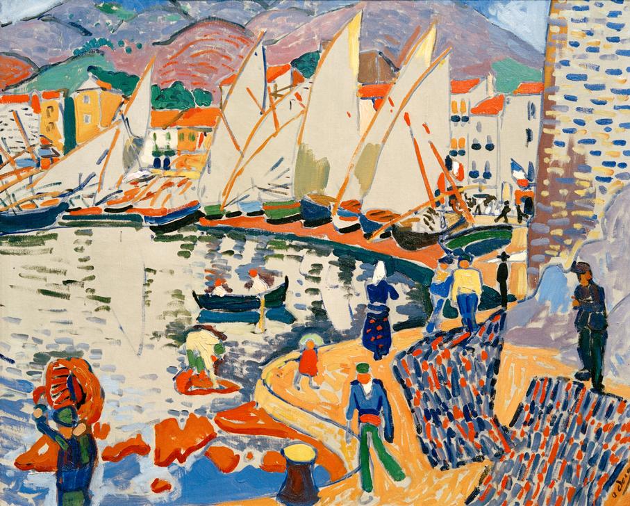 Drying the sails von Andre Derain