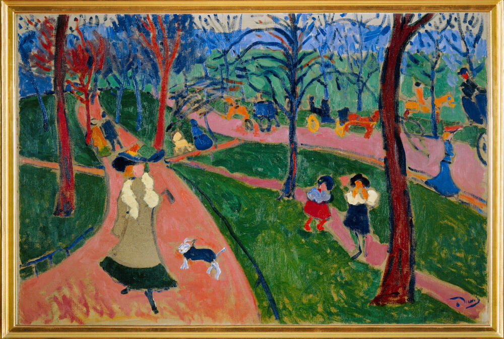 Hyde Park in London von Andre Derain