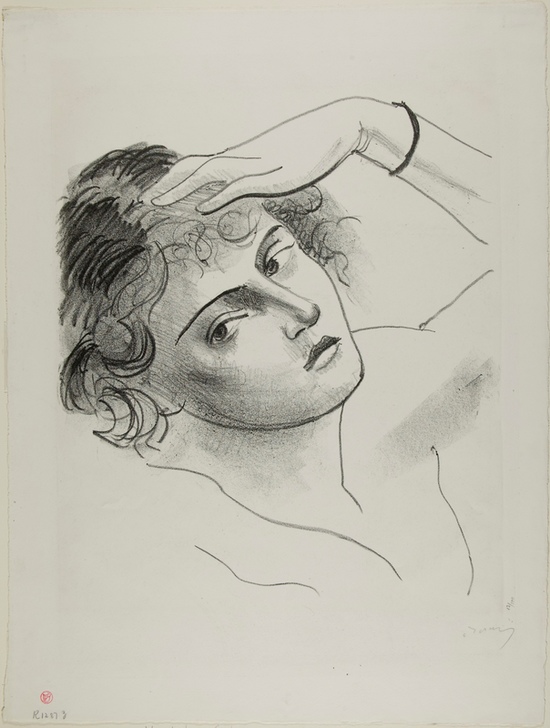 Head of a Girl von Andre Derain